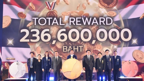 Thái Lan thưởng hơn 182 tỷ đồng cho đoàn thể thao sau ASIAD 2026
